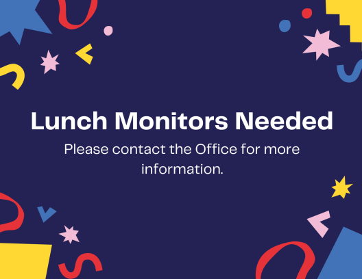 Join Our Lunch Monitor Team as a Casual Lunch Monitor!