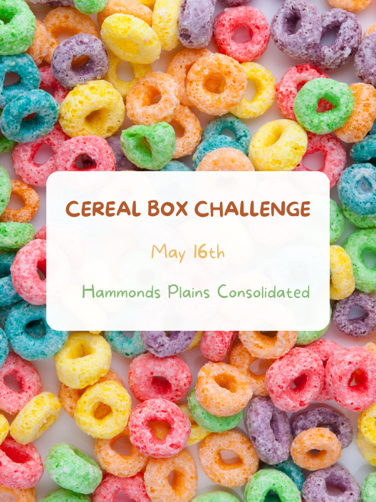 Cereal Box Challenge Results