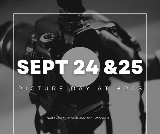 Picture Day September 24 & 25