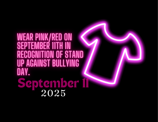 Pink Shirt Day September 11, 2025