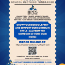 HPCS PTA School Clothing Fundraiser