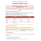 Turkey BINGO Information 