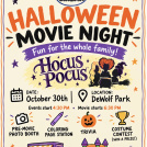 Halloween Movie Night 